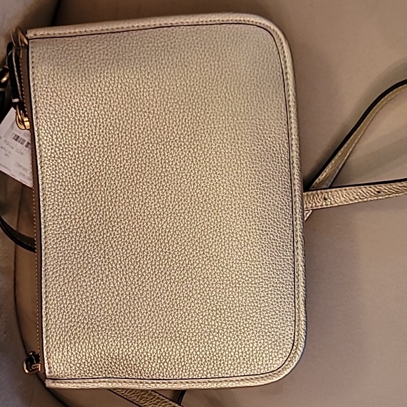 Coach Gold Leather Crossbody - Picture 4 of 6